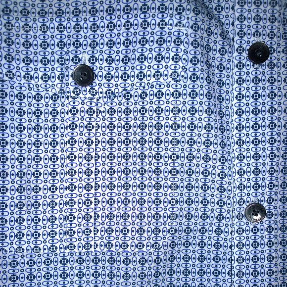 Men's EXPRESS 'Fitted' MK2 Button-Up Shirt - Picture 3 of 6